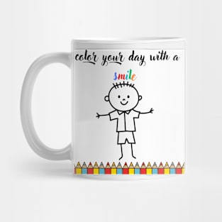 smile face kids Mug